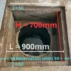 Trappe de sol/ Trappe de visite - Exemple pour comprendre applique réservation béton.